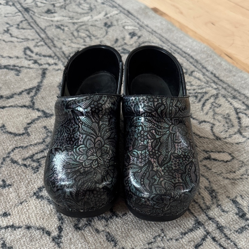 Dansko Floral Patterned Clogs